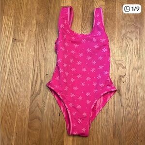 Submarine Pink Reversible One-Piece Swimsuit